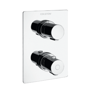single lever concealed thermostatic diverter with 3 outlets - Home