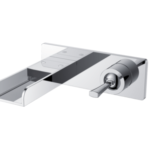 wall mounted concealed basin mixer with spout 1 - Home