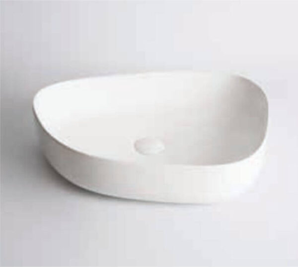 Above Counter Basin - Cloud (White)