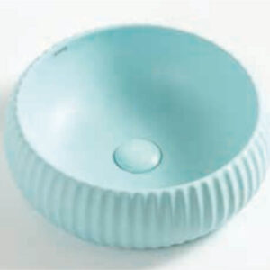 Above Counter Basin - Shell (Sky Blue)