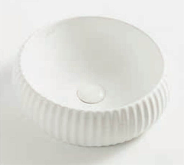 Above Counter Basin - Shell (White)