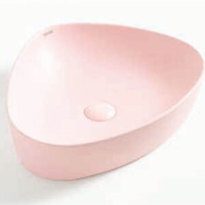 Above Counter Basin - Wedge (Pink)