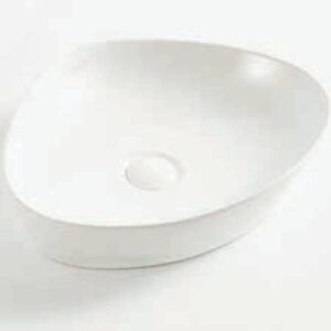 Above Counter Basin - Wedge (White)