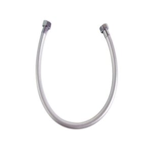 ACCESSORIES Tap Connector Hose Pipe Silver Gray 150 cm - Home