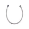 ACCESSORIES Tap Connector Hose Pipe Silver Gray 60 cm - Colston Accessories - Towel Ring