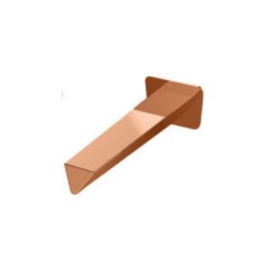 AURA ROSE GOLD Bathtub Spout with Wall Flange - Home
