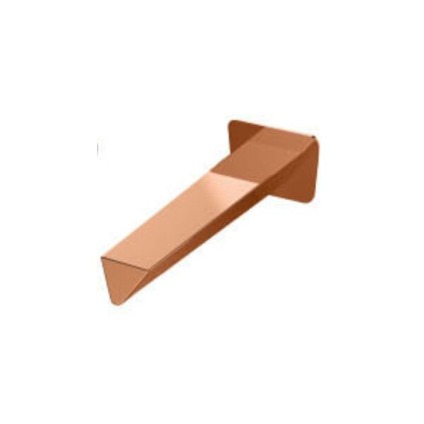 AURA ROSE GOLD Bathtub Spout with Wall Flange - Colston - Aura - Concealed