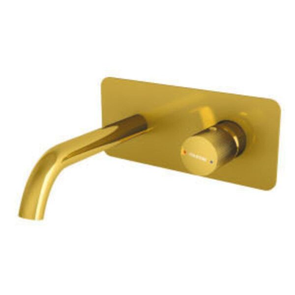 HUBLET GOLD Wall Mounted Concealed Basin - Colston - Hublet - Wall Mounted Concealed Basin Mixer