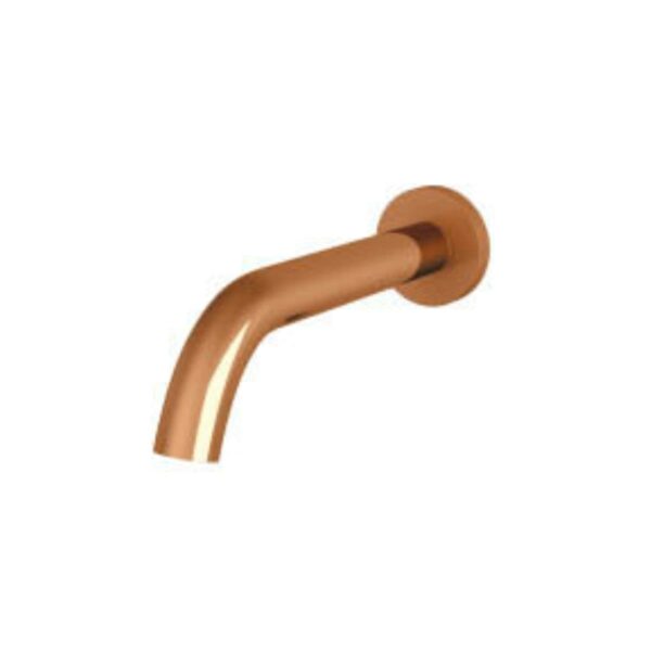 HUBLET ROSE GOLD Bathtub Spout with Wall Flange - Colston - Hublet - Bathtub Spout with Wall Flange
