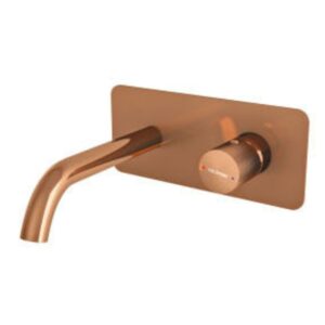 HUBLET ROSE GOLD Wall Mounted Concealed Basin Mixer - Home
