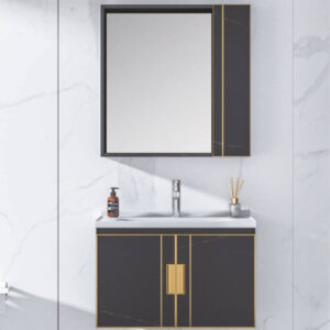 Mozio Italian Brule with Mirror Cabinet - Home