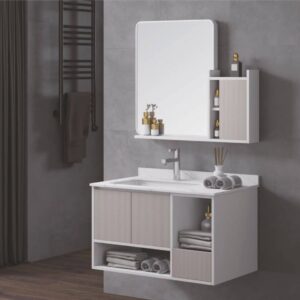 Mozio Italian Gurdi with Mirror Cabinet - Home