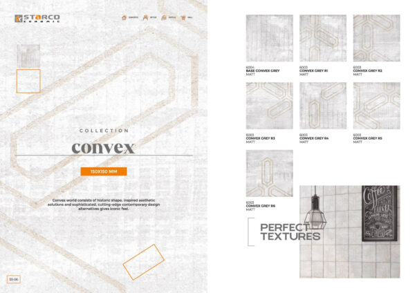 STARCO Collection Convex 2 - Ceramic Collection - Convex