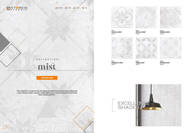 STARCO Collection Mist 2 - Ceramic Collection - Mist