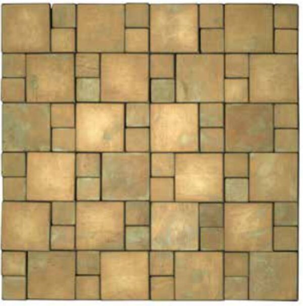 Steel Mosaics X2 - Steel Mosaic Tiles - X2
