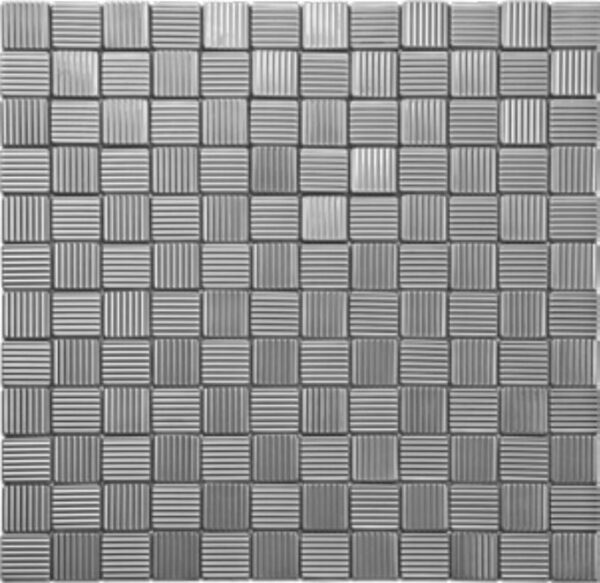 Steel Mosaics Z12 - Steel Mosaic Tiles - Z12