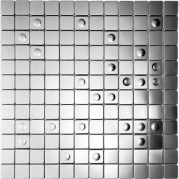 Steel Mosaics Z14 - Steel Mosaic Tiles - Z14