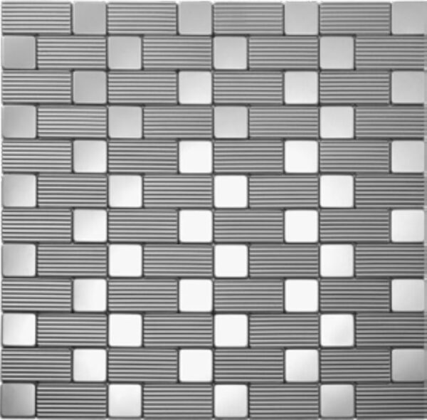 Steel Mosaics Z2 2 - Steel Mosaic Tiles - Z2