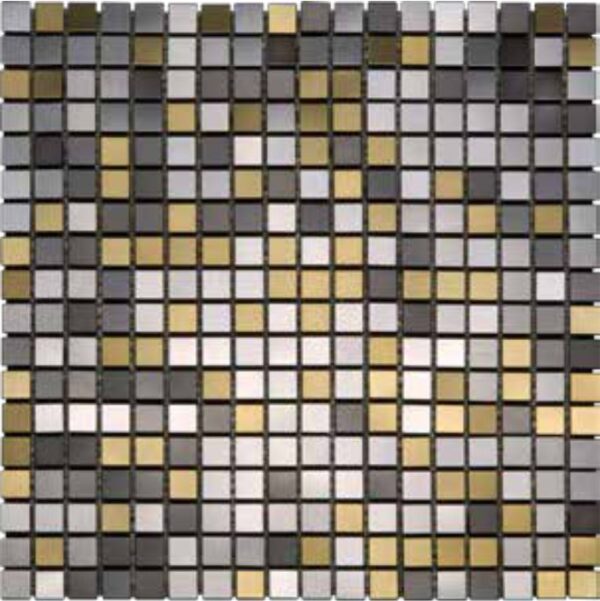 Steel Mosaics Z48 - Steel Mosaic Tiles - Z48