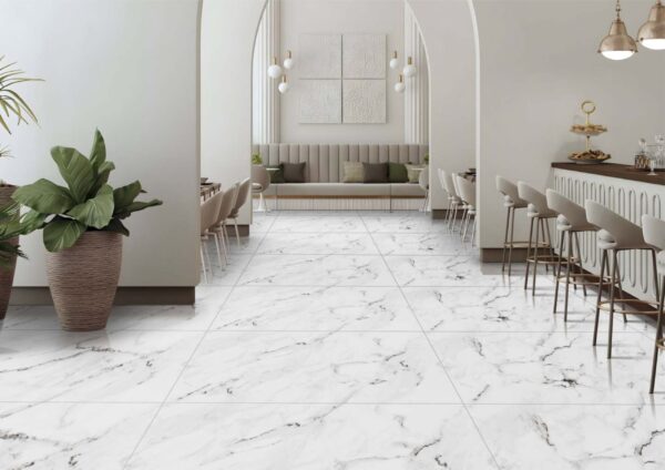 Abiding Glossy Collection Calcutta Lucca 3 - Endless Tiles in 800x1600 MM - Calcutta Lucca