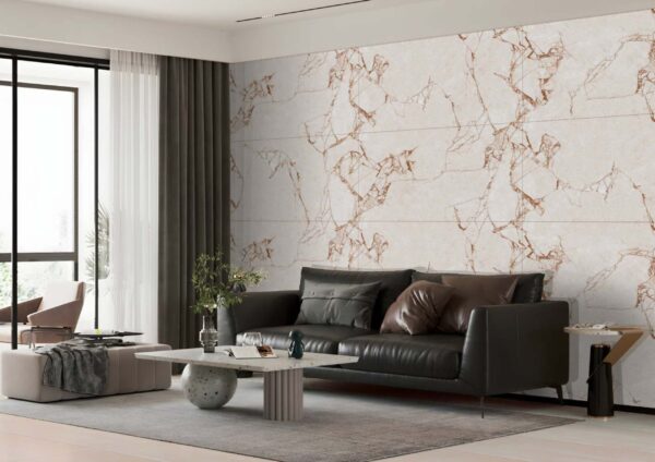 Abiding Glossy Collection Mont Lusia 3 - Endless Tiles in 800x1600 MM - Mont Lusia