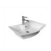 PowerClip Rectangle 7 - Duke - White/Ivory Countertop Washbasin