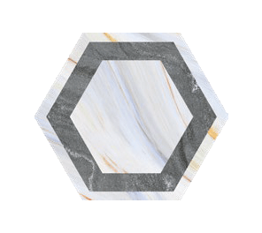 Carrara MArble 02 min - Carrara Marble - Hexagon