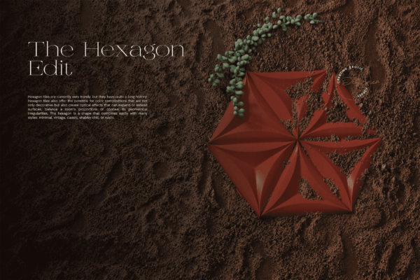 hexagon 1 - Edgy - 3D Tiles