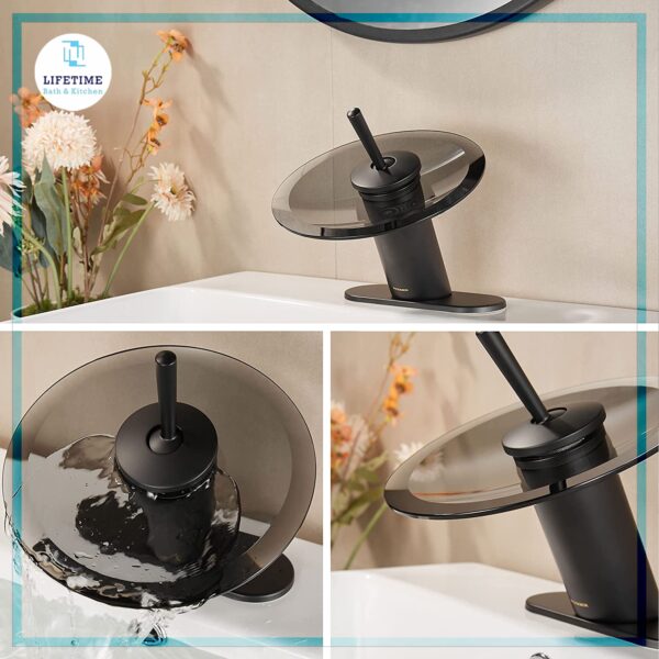 Precious Pour Smart Basin Mixer Luxury Designer Counter Mounted Faucet - Precious Pour Smart Basin Mixer - Counter Mounted Faucet