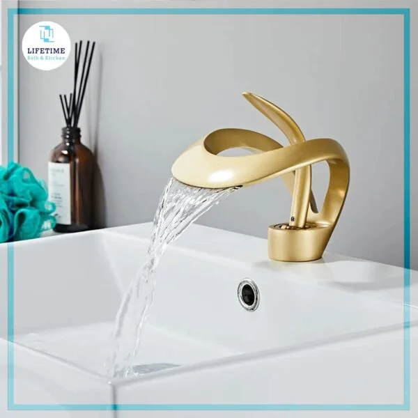 Stream Glide Luxury Designer Counter Mounted Faucet - Stream Glide - Luxury Designer Counter Mounted Faucet