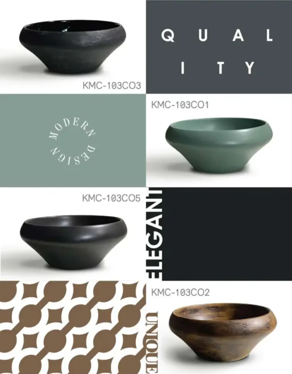 103 - Ceramic Countertop Washbasin - KMC-103C05