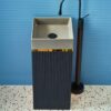 Arifical Stone freestanding page 0007 - MUNIQ- Artificial Stone Freestanding Washbasin - Grey+Black