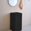 Arifical Stone freestanding page 0012 - MUNIQ- Artificial Stone Freestanding Washbasin - Black