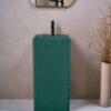 Arifical Stone freestanding page 0016 - MUNIQ- Artificial Stone Freestanding Washbasin - Green