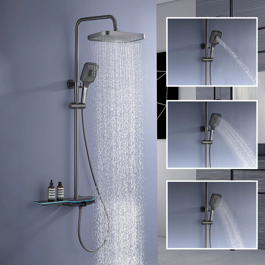 Muniq AquaLuxe Radiant Shower Panel 6 - Home