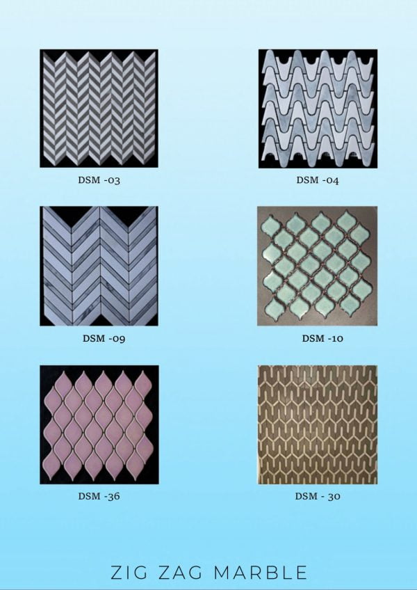 MOS compressed page 0012 - MUNIQ - Mosaic Tiles - Zig-Zag Marble Series