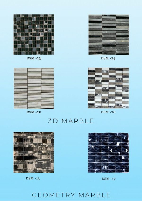 MOS compressed page 0020 - MUNIQ - Mosaic Tiles - Glass & Marble Series