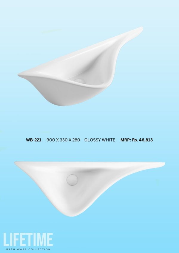 Basins page 0036 - MUNIQ - Washbasins - Single Side Curved