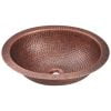 img30 - Under Counter Metal Basin - Antique Dotted Pattern