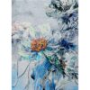 Blue Bloom Canvas - MUNIQ - Mosaics - Blue Bloom Canvas