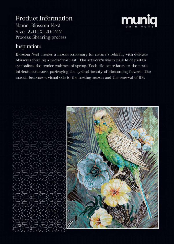 Muniq Mosaic min compressed 1 page 0054 scaled - MUNIQ - Mosaics - Blossom Nest