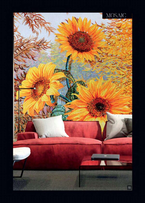 Muniq Mosaic min compressed 1 page 0057 scaled - MUNIQ - Mosaics - Trio Sunshine Florals