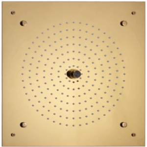 Ceiling Mount Shower Gold