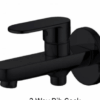 2 Way Bib Cock Gold 3 - Bib Cock Matt Black