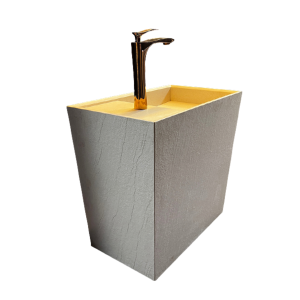 Muniq - Freestanding Basin - Italiano beige cloud (recta)