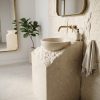 538ceae2 ee20 4e0a b5ec 19d3a48fcb69 - Muniq Round Vessel Basin | Indian Cream Stone Countertop Sink | Natural Beige Bowl Washbasin for Luxury Bathroom & Vanity