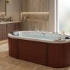 7dee452a 0cff 4b22 ae10 4271a66ab499 - Luxury Oval Acrylic Jacuzzi Bathtub with Wood Finish Panels | Premium Whirlpool Spa Tub for Modern Bathrooms
